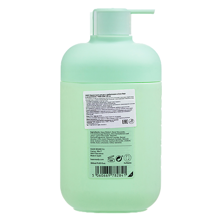 Жидкое мыло для рук HAAN с пребиотиками и Алоэ Вера Душистая вербена м/уп 350 мл 1 шт