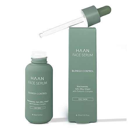 Сыворотка HAAN с пребиотиками и ниацинамидом для комбинированной и жирной кожи лица 30 мл 1 шт