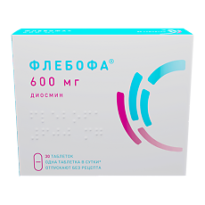 Изображение товара Флебофа таблетки 600 мг 30 шт