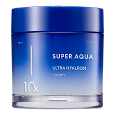 Купить MISSHA Super Aqua Ultra Hyalron Увлажняющий крем для лица 70 мл 1 шт цена