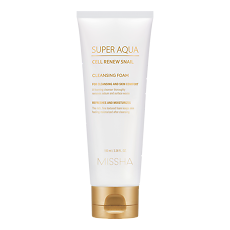 Изображение товара MISSHA Super Aqua Cell Renew Snail Пенка для умывания с секрецией улитки 100 мл 1 шт