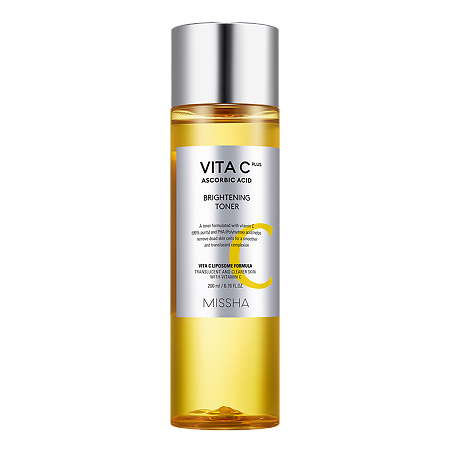 Изображение товара MISSHA Vita C Plus Тонер для сияния кожи с витамином С 200 мл 1 шт