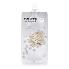 Купить MISSHA Pure Source Pocket pack Маска кремовая ночная с экстрактом жемчуга 10 мл 1 шт цена