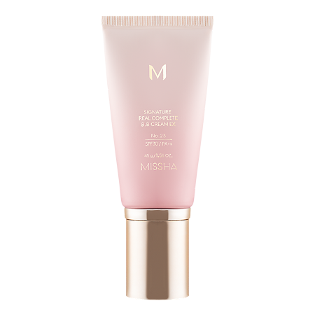 Изображение товара MISSHA М Signature Real Complete BB Cream EX Тональный BB крем SPF30/PA Шелковистое сияющее покрытие тон 23 45 г 1 шт