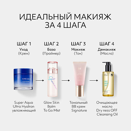 MISSHA М Signature Real Complete BB Cream EX Тональный BB крем SPF30/PA Шелковистое сияющее покрытие тон 23 45 г 1 шт