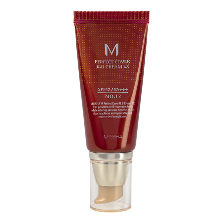 Изображение товара MISSHA М Perfect Cover BB Cream EX Тональный BB крем Идеальное покрытие SPF42/PA тон 13 50 мл 1 шт