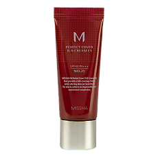Купить MISSHA М Perfect Cover BB Cream EX Тональный BB крем Идеальное покрытие SPF42/PA тон 21 20 мл 1 шт цена