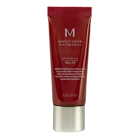 Изображение товара MISSHA М Perfect Cover BB Cream EX Тональный крем Идеальное покрытие SPF42/PA тон 27 20 мл