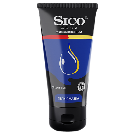 Гель-смазка для удовольствия Sico Aqua Увлажняющий 50 мл 1 шт