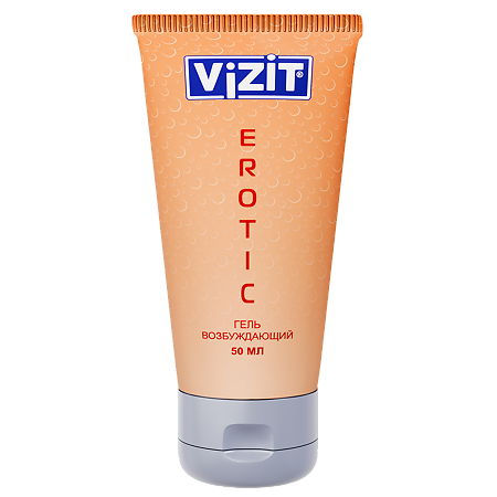 Гель для удовольствия VIZIT Erotic возбуждающий 50 мл 1 шт