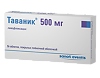 Таваник таблетки покрыт.плен.об. 500 мг 5 шт