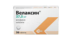 Изображение товара Велаксин таблетки 37,5 мг 56 шт