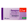 Нипертен таблетки покрыт.плен.об. 2,5 мг 100 шт