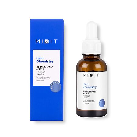 Mixit Skin Chemistry Ночная обновляющая сыворотка с ретинолом 30 мл 1 шт