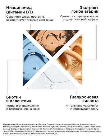 Mixit Your Skin Очищающий гель для жирной кожи лица Cleansing Gel for Oily Skin 150 мл 1 шт