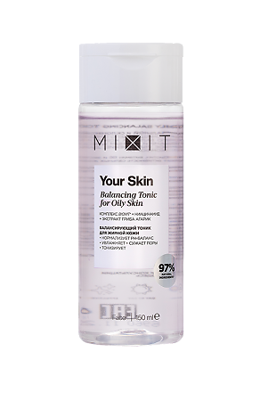 Изображение товара Mixit Your Skin Балансирующий тоник для жирной кожи лица Balancing Tonic for Oily Skin 150 мл 1 шт