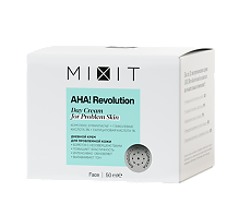 Купить Mixit AHA! Revolution Дневной крем для лица гликолевой кислотой 3% 50 мл 1 шт цена