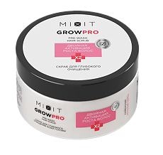 Купить Mixit Grow Pro Скраб для глубокого очищения кожи головы 200 мл 1 шт цена