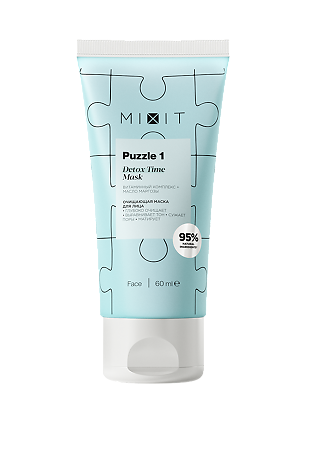 Mixit Puzzle 1 Очищающая маска для лица 60 мл 1 шт