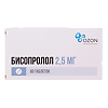 Бисопролол таблетки покрыт.плен.об. 2,5 мг 60 шт