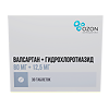 Валсартан+Гидрохлоротиазид таблетки покрыт.плен.об. 80 мг+12,5 мг 30 шт
