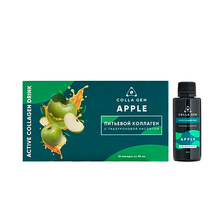 Питьевой коллаген Apple жидкость во фл по 50 мл 10 шт