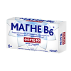 Магне B6 форте таблетки покрыт.плен.об. 100 мг+10 мг 60 шт