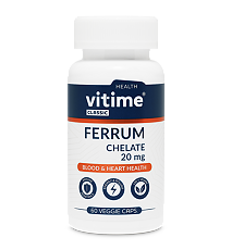 Купить Vitime Classic Железо капсулы по 495 банка 60 шт цена