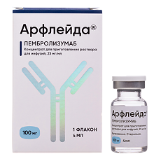 Купить Арфлейда концентрат д/приг раствора для инфузий 25 мг/мл 4 мл 1 шт цена