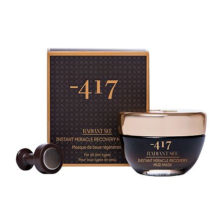 Minus 417 Radiant See Магнитная маска для мгновенного преображения кожи лица с грязью Мертвого моря 50 мл 1 шт