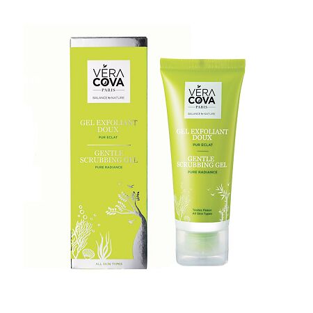 Veracova Нежный гель-эксфолиант Сияние с морскими минералами и экстрактом Зеленого чая 80 мл 1 шт