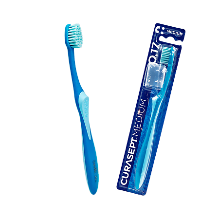 Curasept Softline Зубная щетка Medium 017 средней жесткости 1 шт