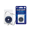 Curasept Black Зубная нить черная вощеная CHX 0,2% со вкусом мяты 50м 1 шт