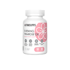 Купить Ultrasupps Масло вечерней примулы/Evening primrose oil капсулы массой 1380 мг 60 шт цена