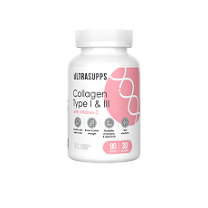 Купить Ultrasupps Коллаген I и II типа/Collagen Type I & II капсулы массой 568 мг 90 шт цена