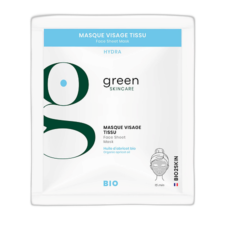 Изображение товара Green Skincare Hydra Увлажняющая органическая тканевая маска для лица 1 шт