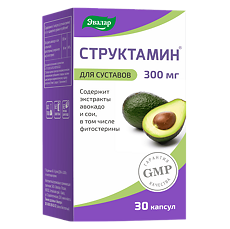 Изображение товара Структамин капсулы по 1,3 г 30 шт