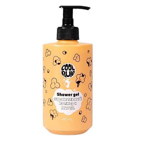 Изображение товара Cool Rule Гель для душа Смягчающий Карамельный Попкорн 400 мл 1 шт