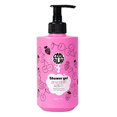 Изображение товара Cool Rule Гель для душа Увлажняющий Ягодный пунш 400 мл 1 шт