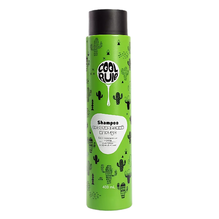 Изображение товара Cool Rule Шампунь Восстановление & Уход: для сухих и ломких волос Экзотический Кактус 400 мл 1 шт