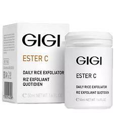 Купить GIGI Ester C Эксфолиант для очищения и микрошлифовки кожи Daily Rice Exfoliator 50 мл 1 шт цена