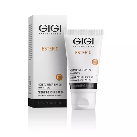 GIGI Ester C Крем дневной обновляющий Moisturizer SPF20 50 мл 1 шт
