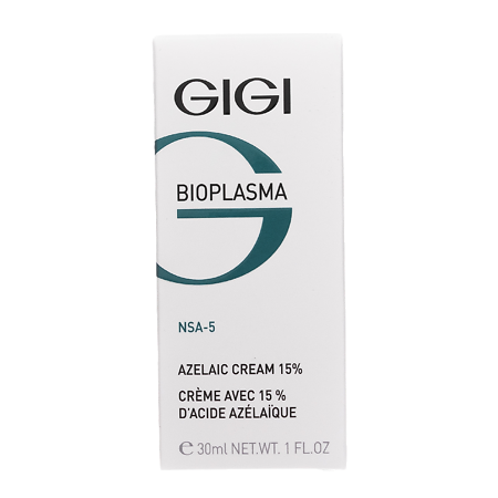 GIGI Bioplasma Крем для лица с азелаиновой кислотой NSA-5 Azelaic Cream 15% 30 мл 1 шт