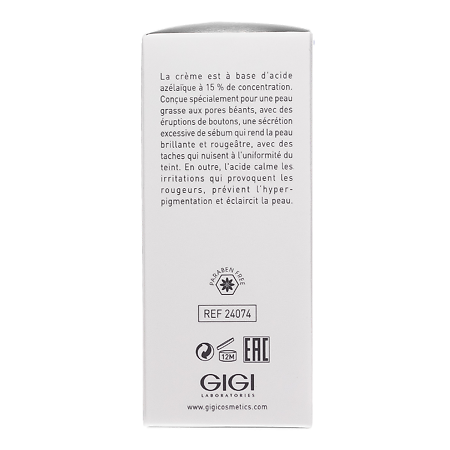 GIGI Bioplasma Крем для лица с азелаиновой кислотой NSA-5 Azelaic Cream 15% 30 мл 1 шт