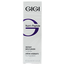 Купить GIGI Nutri Peptide Пептидный крем мгновенное увлажнение для сухой кожи лица Instant Moisturizer 50 мл 1 шт цена