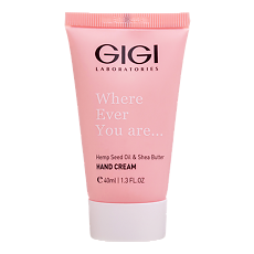 Купить GIGI Where Ever You Are Крем для рук с конопляным маслом и Ши Hemp Seed Oil & Shea Butter 40 мл 1 шт цена