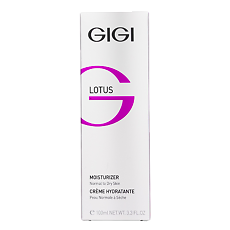 Купить GIGI Lotus Крем увлажняющий для нормальной и сухой кожи лица Moisturizer Normal To Dry Skin 100 мл 1 шт цена