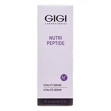 Купить GIGI Nutri Peptide Пептидная обновляющая сыворотка Vitality Serum 30 мл 1 шт цена