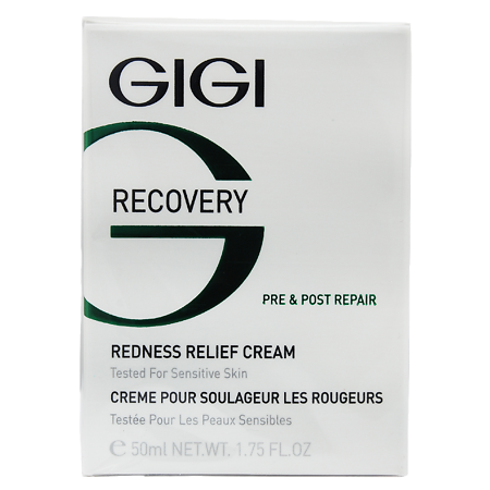 Изображение товара GIGI Recovery Крем успокаивающий от покраснений и отечности Redness Relief Cream Sens 50 мл 1 шт