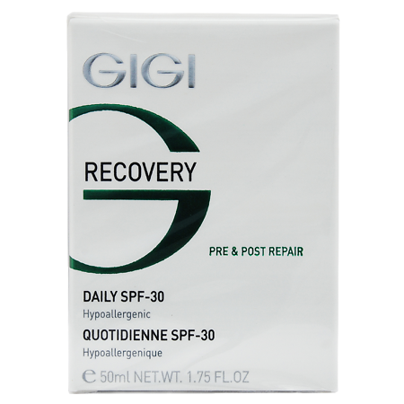 Изображение товара GIGI Recovery Крем для лица увлажняющий восстанавливающий Daily SPF30 50 мл 1 шт